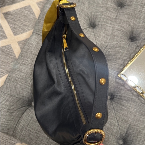 Kurt Geiger Bag Extra Large Chelsea Black Leather Hobo - Picture 12 of 17